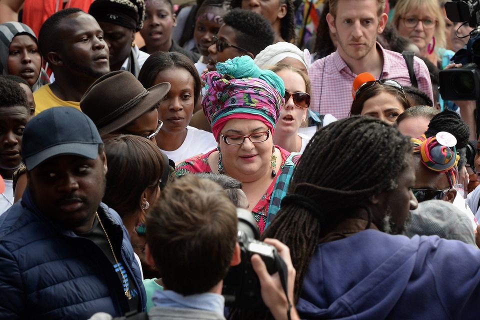 Camila Batmanghelidjh (centre) was the founder of the now defunct Kids Company