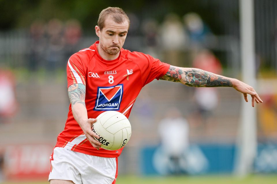 Paddy Keenan in action for Louth back in 2014