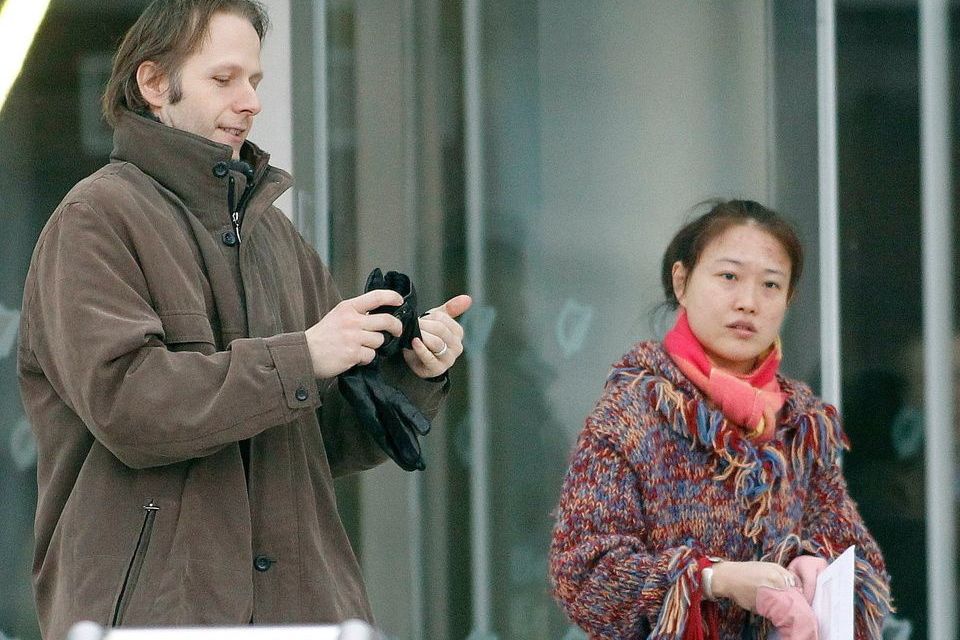 Daniel Belling and Xing Li pictured in 2011