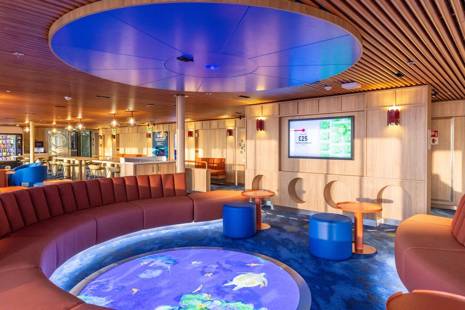 Stena Line launches ‘family hub’ with gaming corner on Dublin to Holyhead ferry