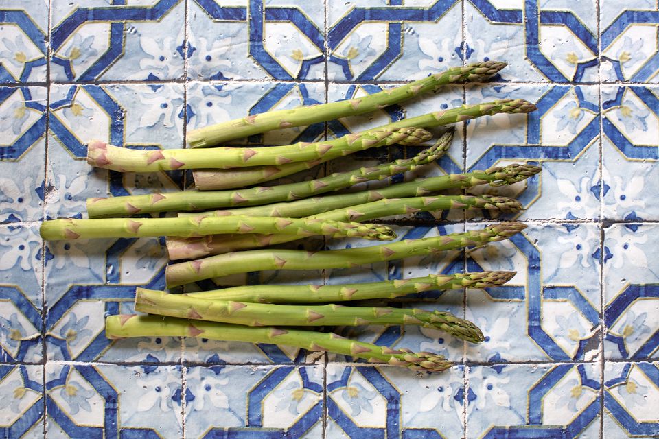 Fresh asparagus from Ballymaloe. Photo: Tony Gavin