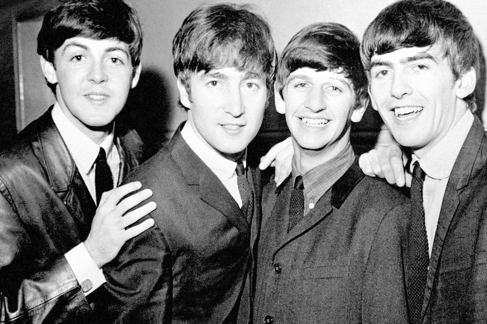 The Beatles, featuring Paul McCartney, John Lennon, Ringo Starr and George Harrison (PA)
