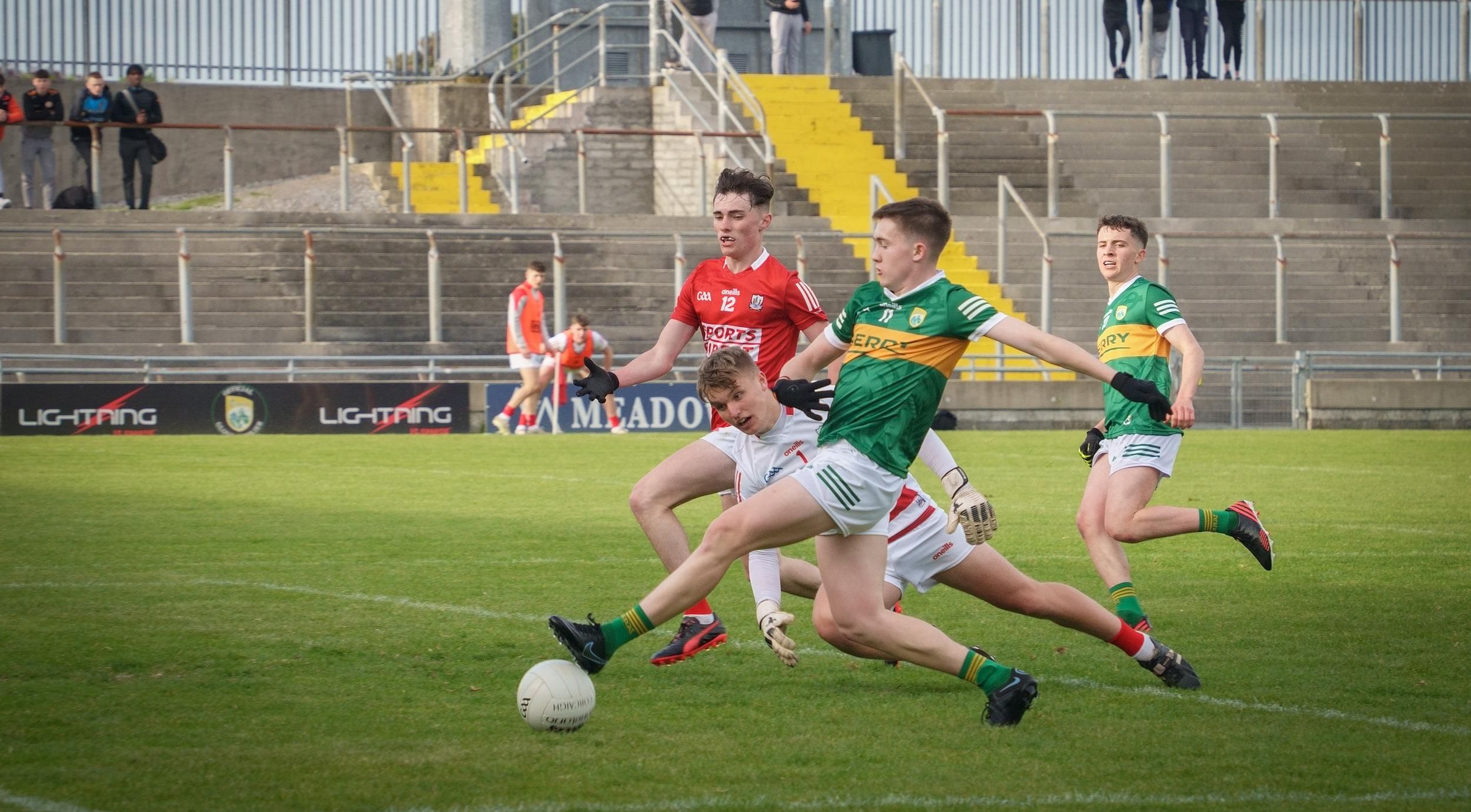 Cork beat Kerry to reach Munster Minor Football Championship semi-finals