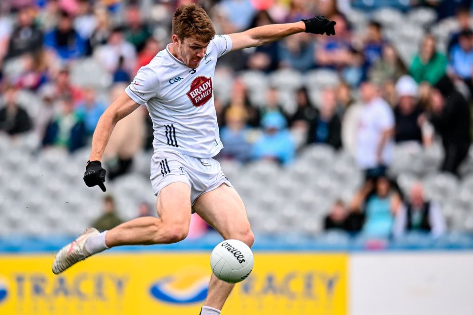 Kildare's Kevin Feely. Photo: Piaras Ó Mídheach/Sportsfile