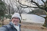thumbnail: Hugh on his travels