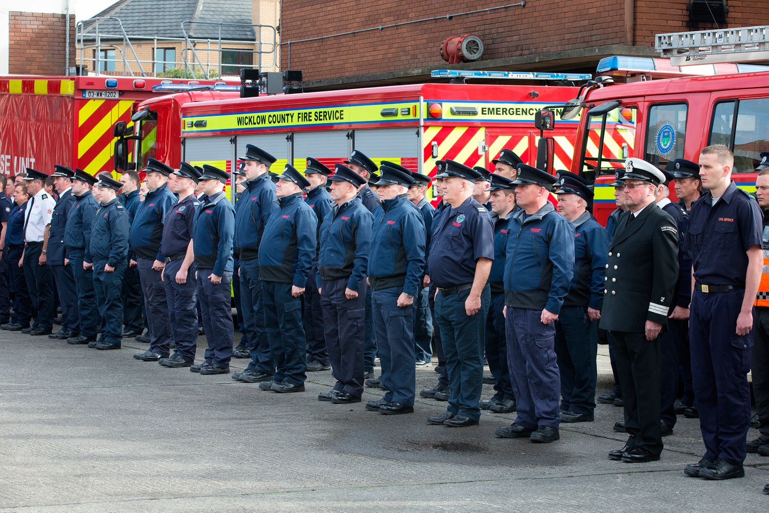 HEROIC BRAY FIREFIGHTERS BRIAN MURRAY AND MARK Day Bray will never forget