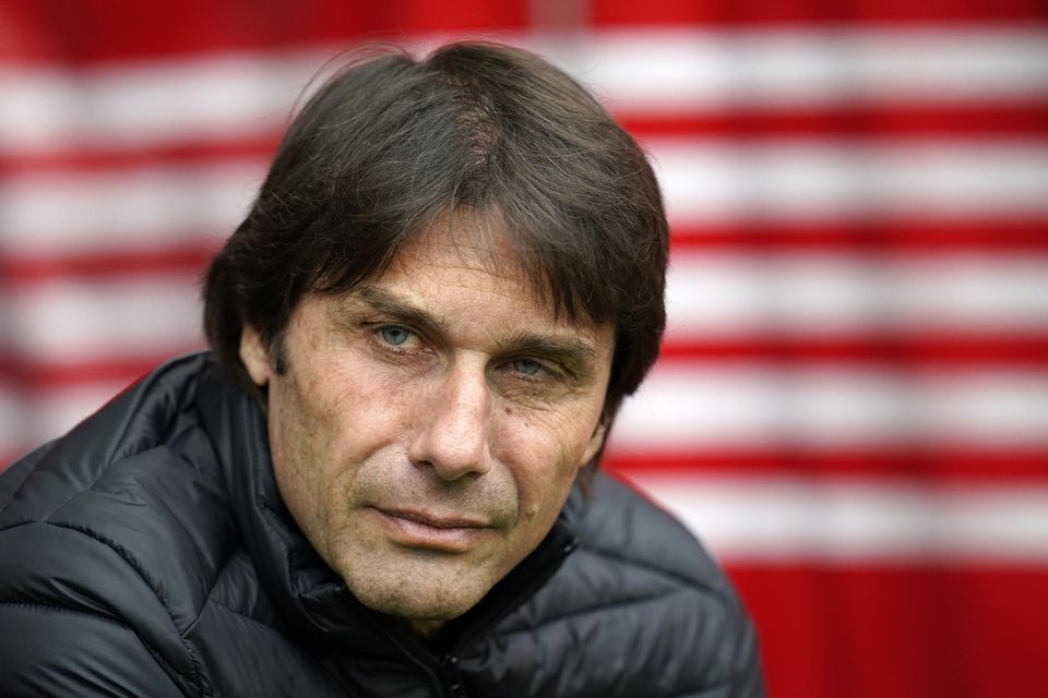 Antonio Conte is reportedly on the brink of leaving Tottenham (Andrew Matthews/PA)