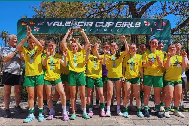 Kerry Schoolgirl Soccer: U16s finish as runners up in the Valencia Cup