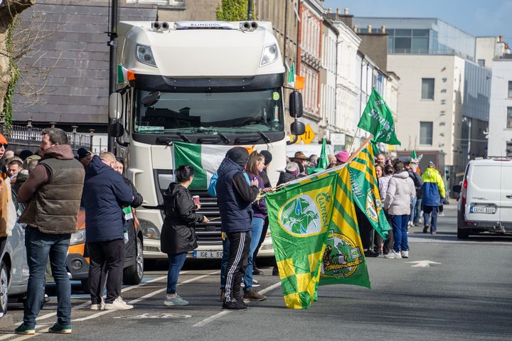 Kerry protestors come out in force in local towns to add their voice to fuel protests across the country