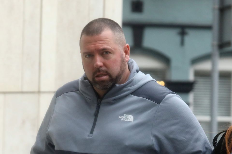 Stephen Carberry (46) of Sandymount Avenue, Dublin 4 pictured at the Criminal Courts of Justice(CCJ) on Parkgate Street in Dublin. Pic: Paddy Cummins