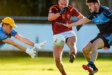thumbnail: Gareth Smith, St Oliver Plunketts, in action against John Brian Carthy, left, and Oisin Manning, St Judes