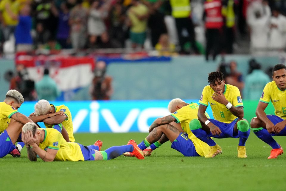 Croatia sends favorites Brazil home with penalty shootout win at