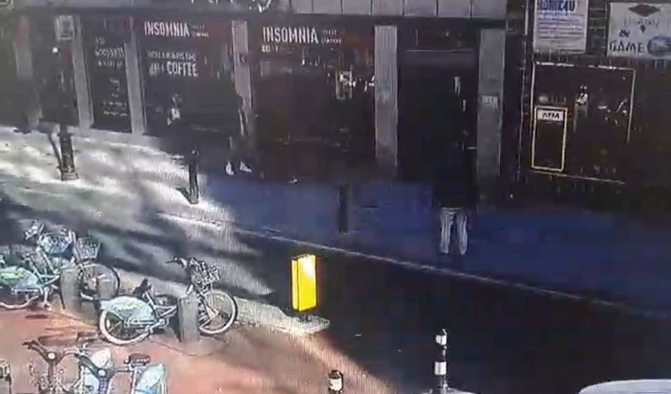 CCTV footage shows man slashed in face in daylight attack on Talbot Street