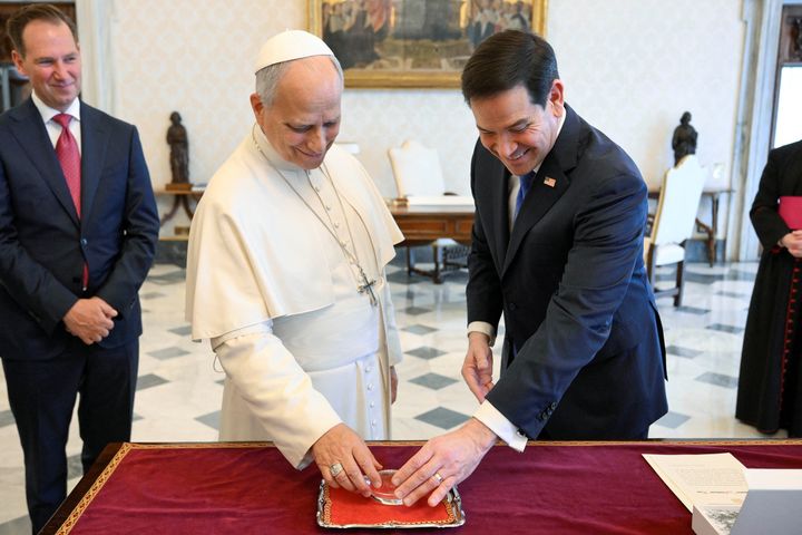 Peaceful Pope Leo reaps rewards from his ongoing battle with Donald Trump