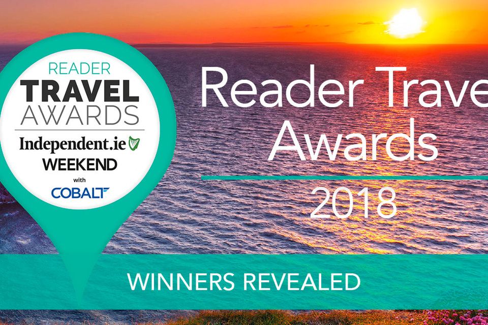Reader Travel Awards 2018, as revealed in Weekend Magazine and Independent.ie.