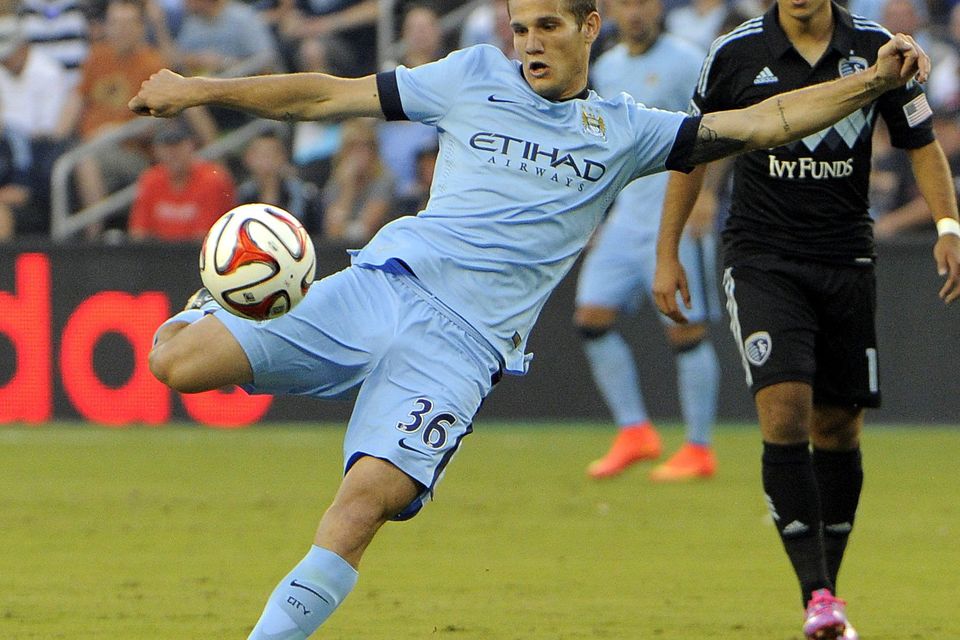 Bruno Zuculini of Manchester City. Picture: John Rieger/USA TODAY