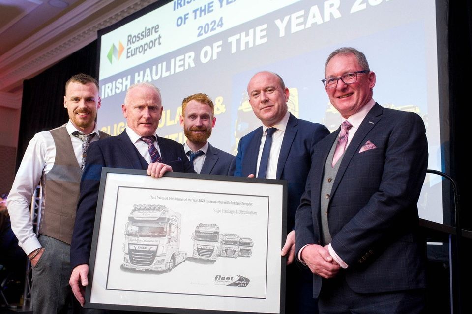 County Sligo firm named as Irish Haulier of Year | Irish Independent