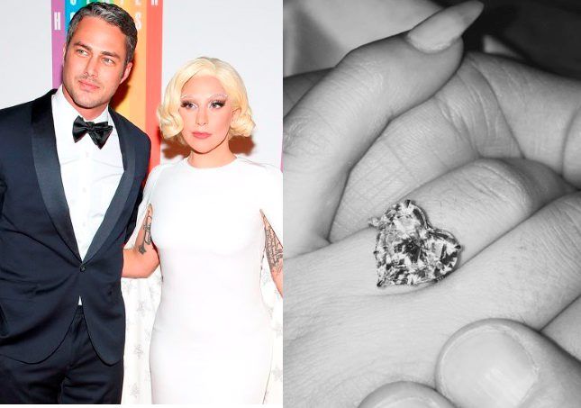 Lady Gaga and actor Taylor Kinney became engaged on Valentine's Day.