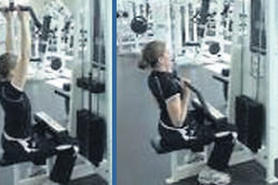 Lat pulldown 2025 chest workout