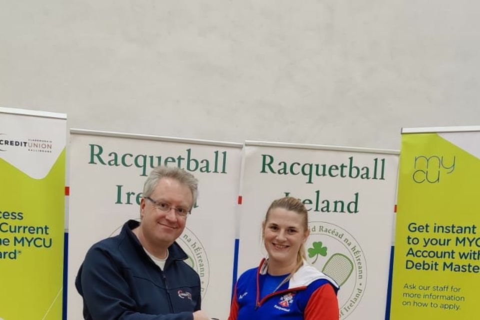 Arklow Racquetball Club founder Michael Barnes receives Hall of Fame