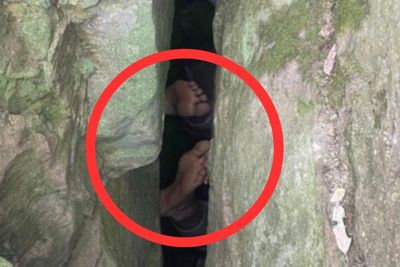 Woman Stuck Upside Down In Crevice For 7 Hours While Trying To Retrieve ...