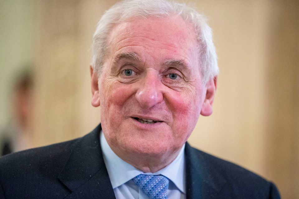 Former taoiseach Bertie Ahern. Photo: PA