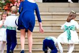 thumbnail: Princess Charlotte of Cambridge arrives with bridesmaids and pageboys for the royal wedding of Princess Eugenie and Jack Brooksbank at St George's Chapel in Windsor Castle, Windsor, Britain October 12, 2018. REUTERS/Toby Melville