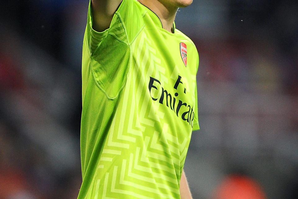 Arsenal's goalkeeper Wojciech Szczesny