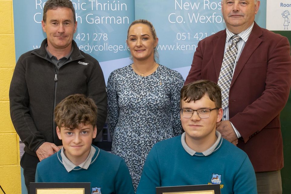 New Ross students end year on a high at Kennedy College awards ceremony ...