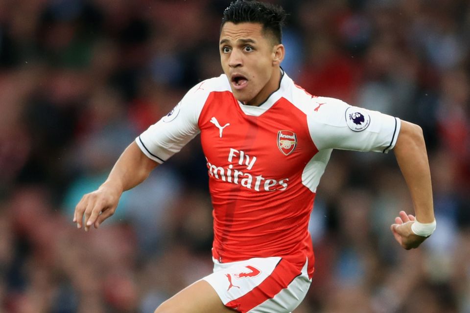 Alexis Sanchez has missed the start of Arsenal's Premier League season through injury