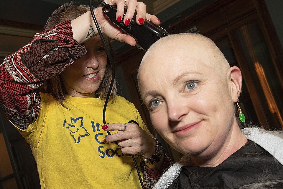 Irish shave heads for cause // The Observer