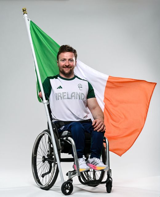 Para-table tennis player Colin Judge will be one of Ireland's flagbearers at the Paralympics opening ceremony on August 29