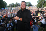 thumbnail: Celebrations: Shane Lowry with crowds at his homecoming. Photos: Steve Humphreys