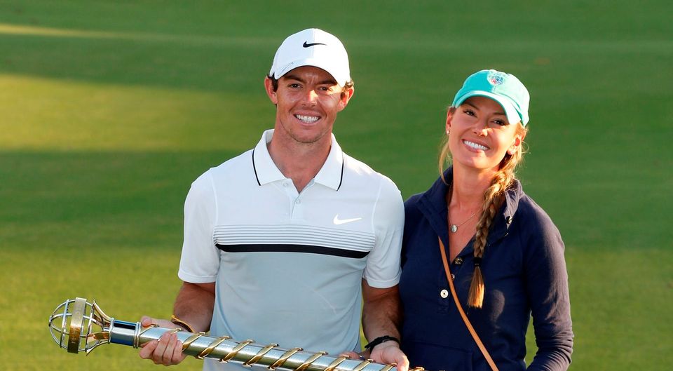 Rory McIlroy and his fiancée Erica Stoll Photo: Reuters / Paul Childs