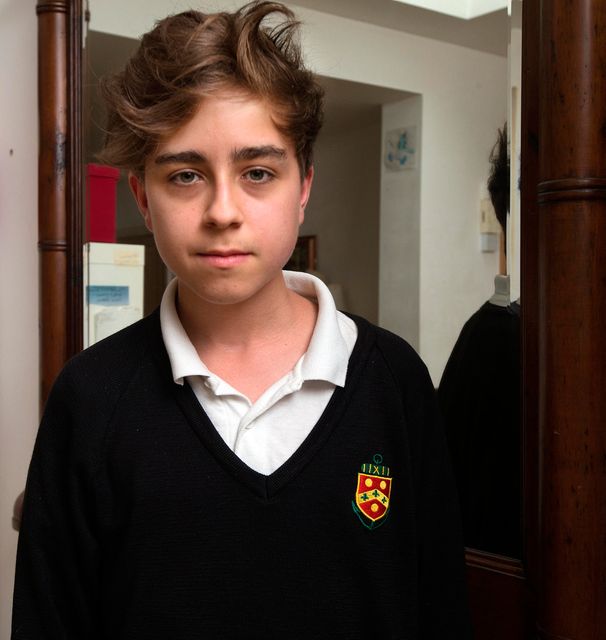 Sixteen year-old Fiach Connolly. Photo: Tony Gavin