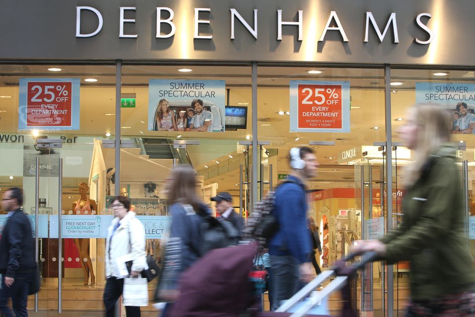 Debenhams store on Henry Street