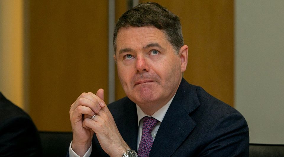 Looking for change: Finance Minister Paschal Donohoe. Photo: Gareth Chaney, Collins