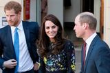 thumbnail: Prince William, Duke of Cambridge and Catherine, Duchess Of Cambridge and Prince Harry seen leaving after a briefing to announce plans for Heads Together ahead of the 2017 Virgin Money London Marathon at ICA on January 17, 2017 in London, England