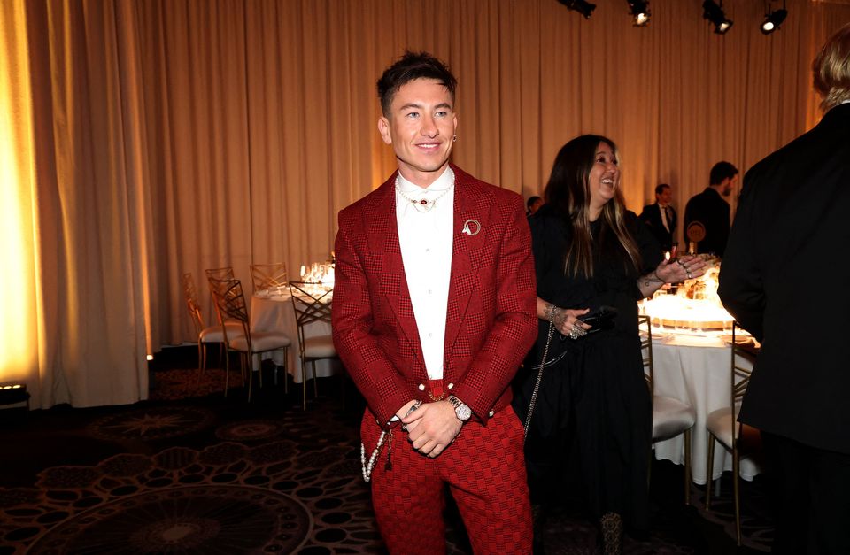 Barry Keoghan attends the 81st Annual Golden Globe Awards in Beverly Hills, California, U.S., January 7, 2024. REUTERS/Mario Anzuoni