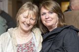thumbnail: Francie Mahon and Trish Eccles attended 'A Night for Stan' at the Hawk's Well Theatre.