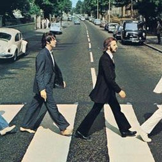 Beatles fans recreate iconic Abbey Road album cover 50 years on