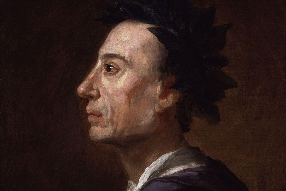 Portrait of Alexander Pope by Jonathan Richardson
