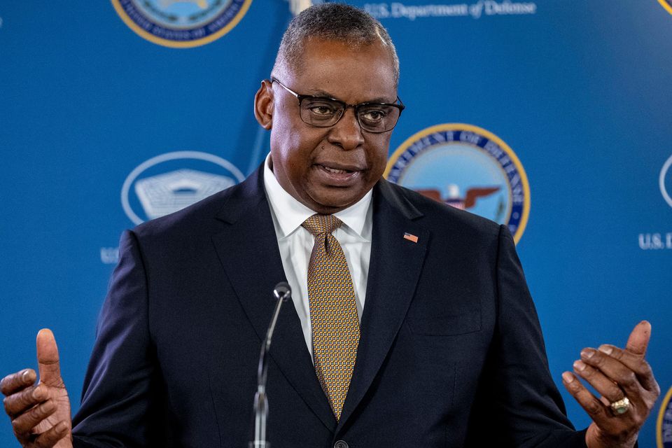 US secretary of defence Lloyd Austin (Andrew Harnik/AP)