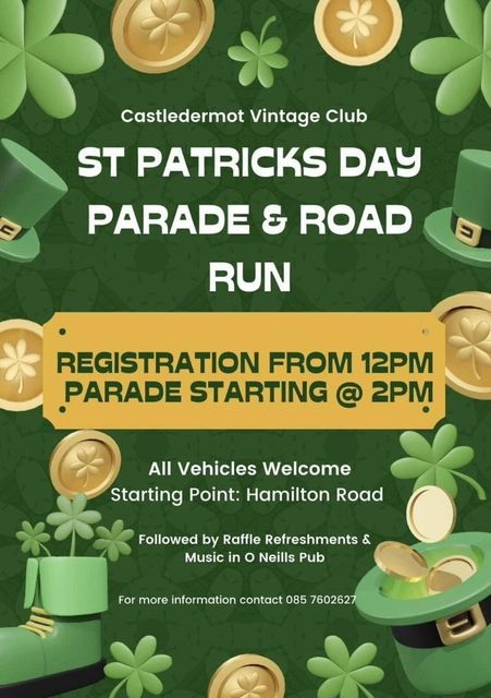 Co Kildare St. Patrick's Day parades 2024: What’s going on around the ...