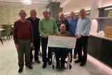thumbnail: Pictured at the presentation of the cheque from Lough Lein Anglers to Kerry Friends of Motor Neurone are Cory O’Flaherty, Phil Horan, Christy Lehane, Timmo O’Sullivan, Padraig Coghlan, Pat Curran and Denis Russell.
