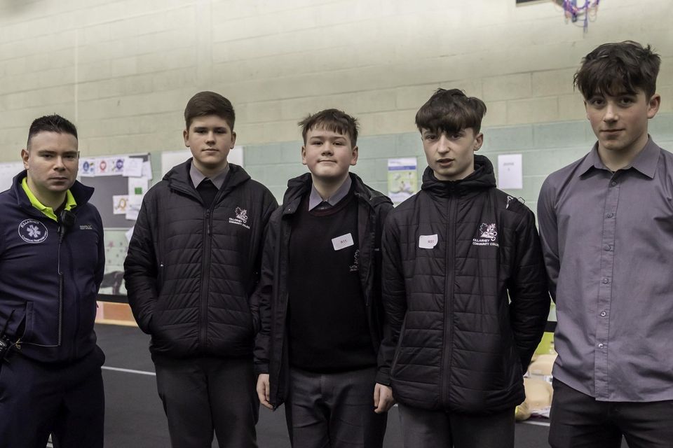 Photos Show Kerry Students At Life saving CPR Skills Day With Special 