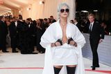 thumbnail: Cara Delevingne poses at the Met Gala, an annual fundraising gala held for the benefit of the Metropolitan Museum of Art's Costume Institute with this year's theme "Karl Lagerfeld: A Line of Beauty", in New York City, New York, U.S., May 1, 2023. REUTERS/Andrew Kelly