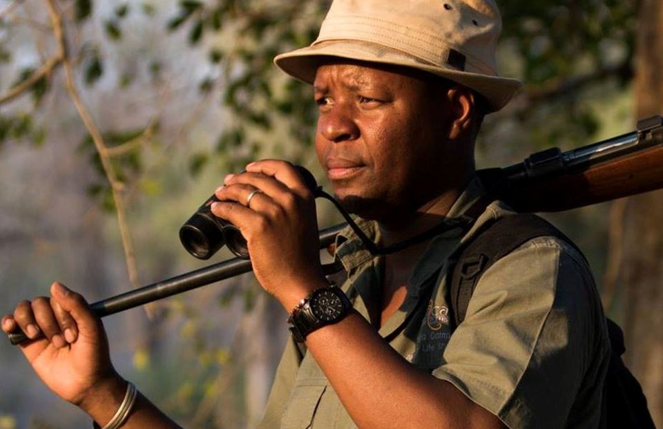 Beks Ndlovu, safari guide and founder of African Bush Camps. PA Photo/ABC.