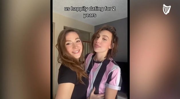 Lesbian TikTok couple discover they might be sisters | Irish Independent