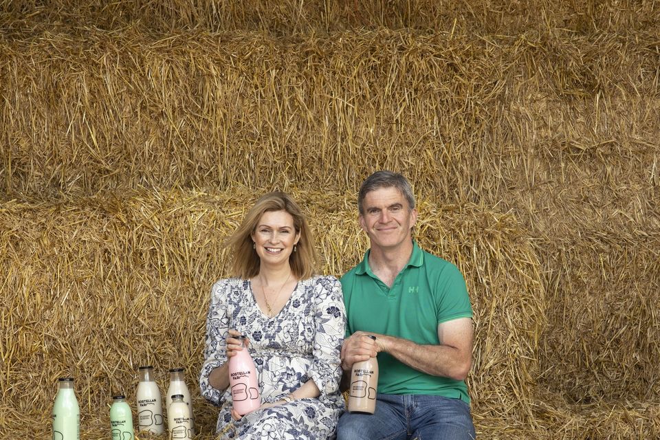 Olivia and Joe Morrissey of Rostellan Farm, East Cork. Photos: Clare Keogh